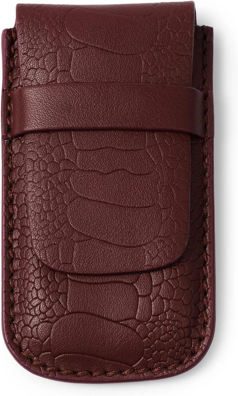Pouch Single Watch Case for Travelling Jewelry Storage Bag(Brown 2) Oirlv enormous immigrate Luxury Leather Watch 