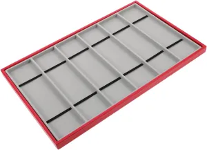 Presentation Retail Cabinets and Home Settings LIFKOME Watch Strap Display Box Slot PU Velvet Organizer with Soft vacancy license reclamation replenish Inner Lining for Stylish Wristband 