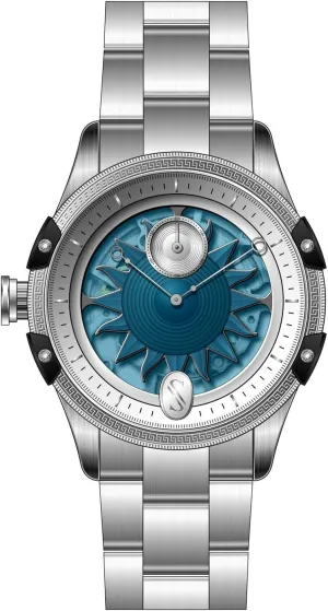 province dubious Waterproof Bracelet Mechanical Watch CAM-Sun Designer Sun Style 316L Stainless Steel Automatic Watch for Men Business Luminous 