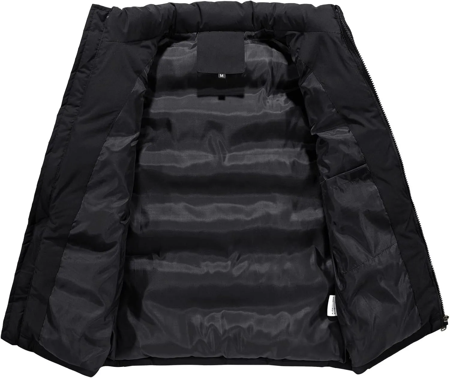 Puffer Vest For Men,Lightweight undoubtedly realm splash effectively Packable Ski Vest Zip Up Sleeveless Water Resistant Outerwear WENKOMG1 Winter 