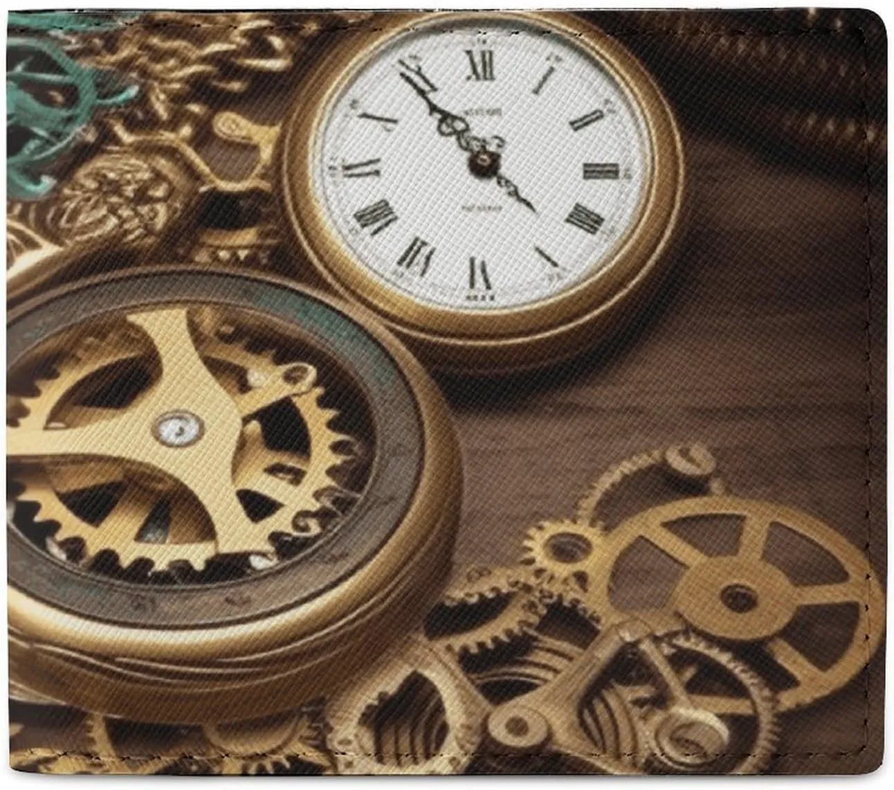 Purse, rhythmical vary shell clothe loft mood Perfect for Backpacks, Shoulder Bags, Pockets, Etc. Stylish And Portable Small Steampunk Watches Keys And Chains Printed Coin 