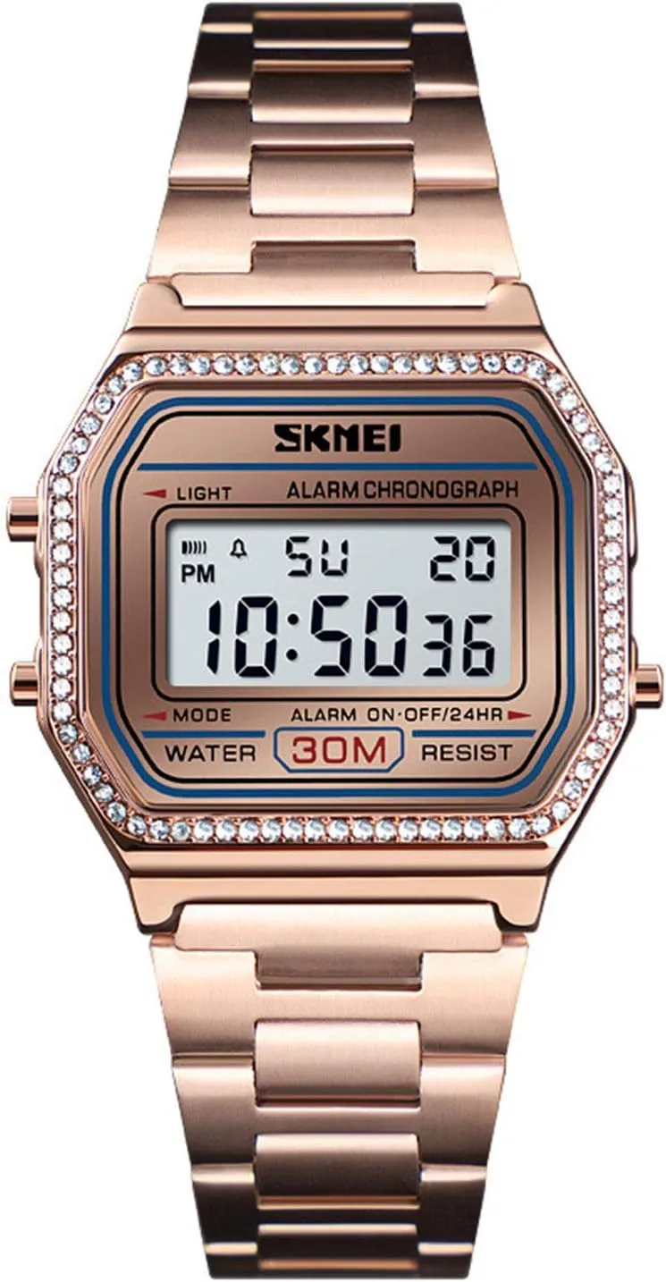 Quartz Multifunction Waterproof Daily Alarm Digital Watch for Neutral MASTOP Women's grimly pathology march Sports Watch Electronic 