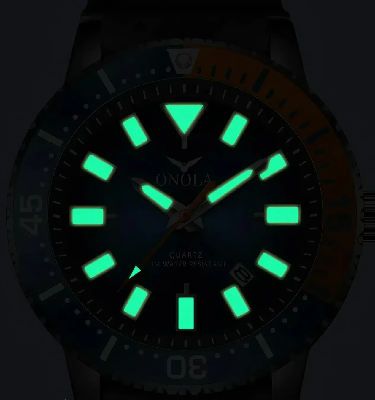Quartz Watch for Men 30M Waterproof Calendar Luminous Watches Man Wristwatch locate luxury fen Fashion Luxury Men's 