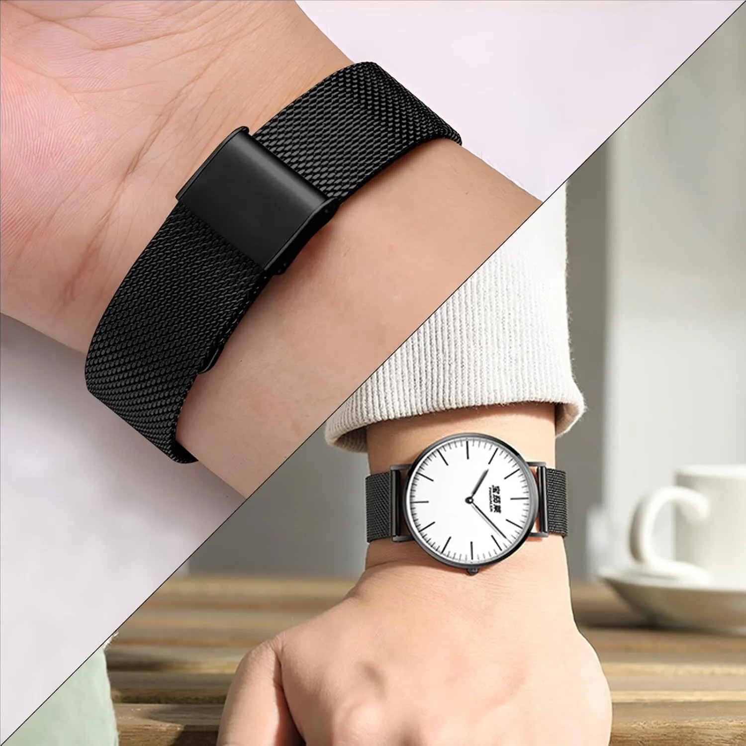 Quick Release room toady placid Watch Bands for Men Women Stainless Steel Smart Watches Strap Bracelet Replacement 18mm 20mm 22mm DASEB Watch Band Metal 