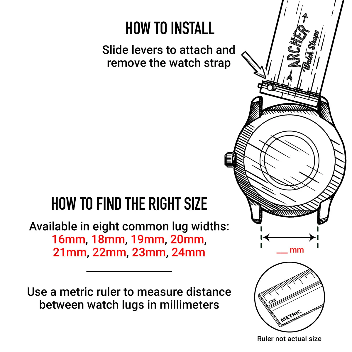 Quick Release Silicone Watch Band - Cadet Gray