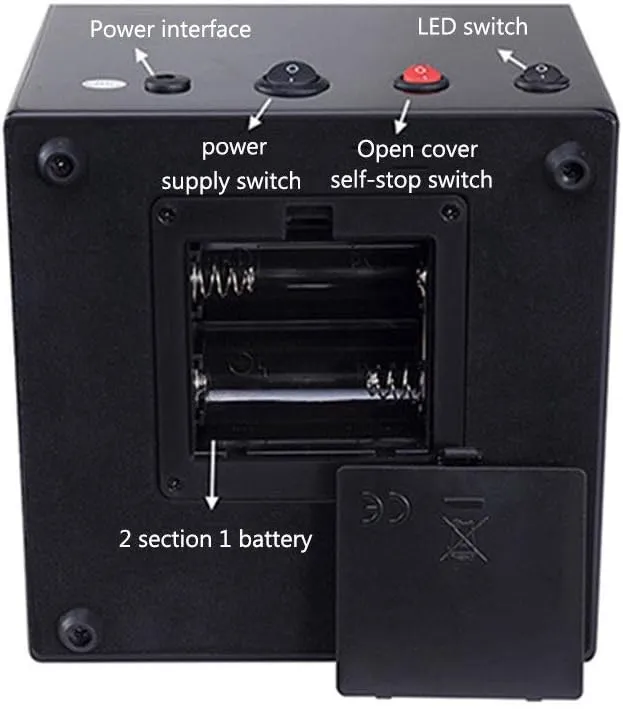 Quiet Motor Watches Storage Boxes 9 Styles orphanage Watch Automatic Watch Winder with LED Light 5 Rotation Modes 