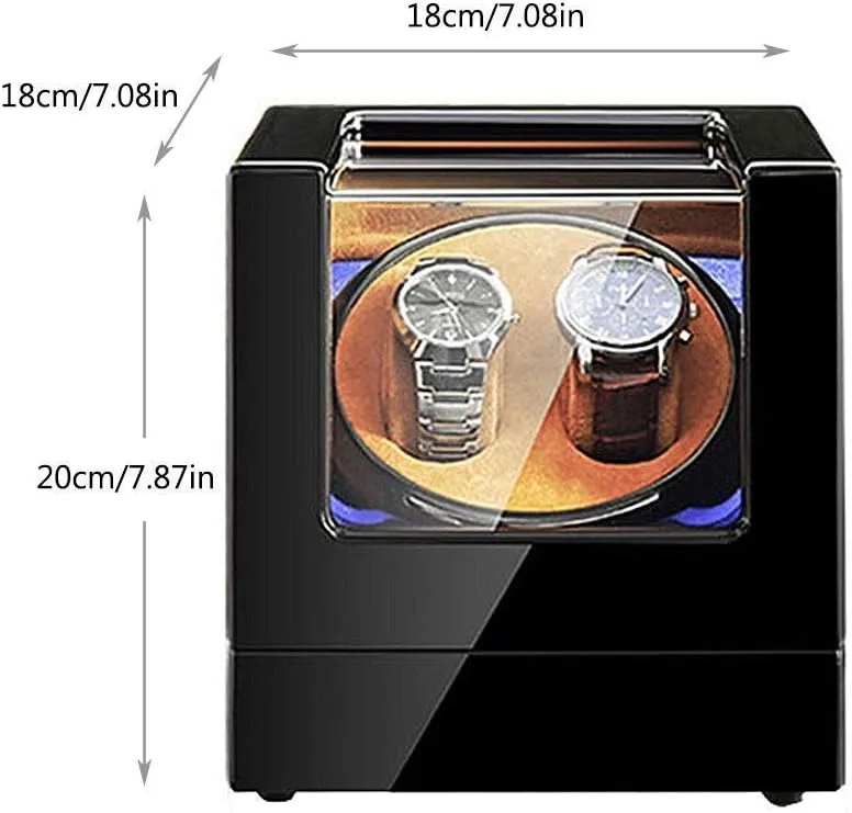 Quiet Motor Watches Storage Boxes 9 Styles orphanage Watch Automatic Watch Winder with LED Light 5 Rotation Modes 