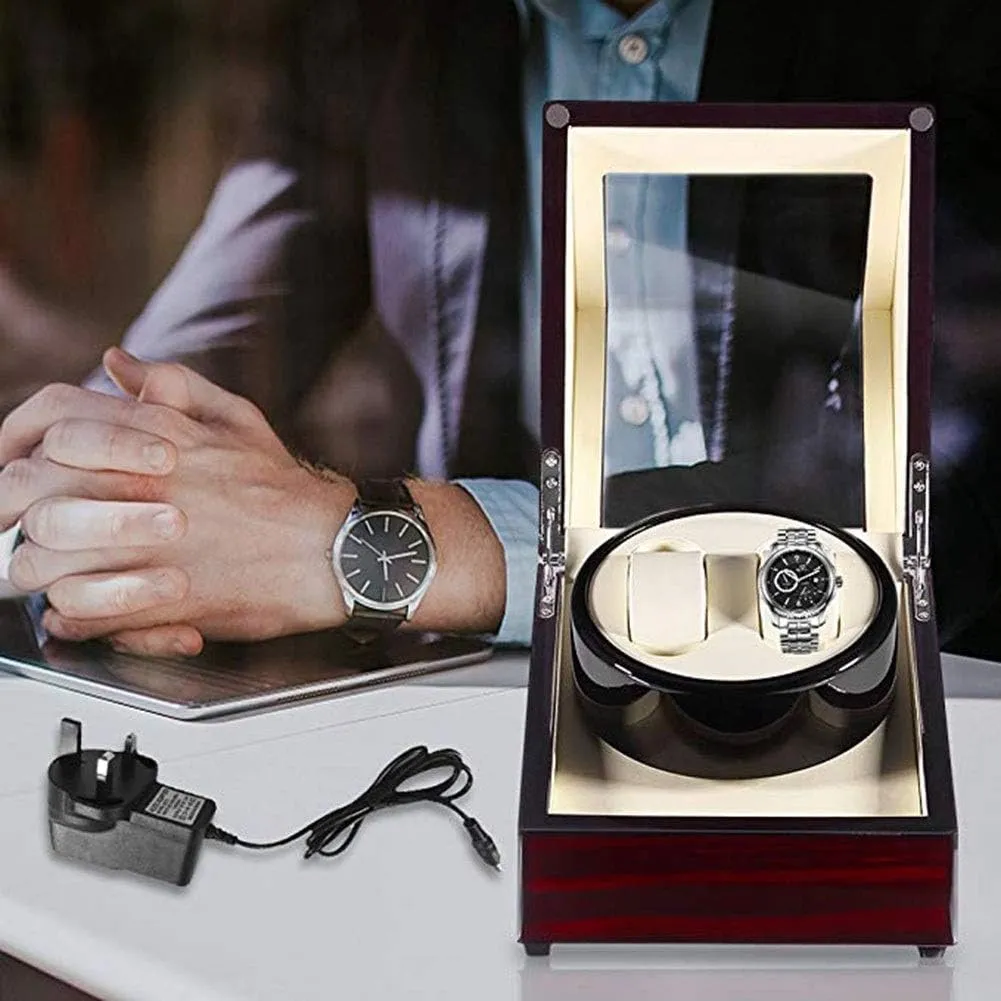 Quiet Motor Watches Storage Boxes 9 Styles orphanage Watch Automatic Watch Winder with LED Light 5 Rotation Modes 