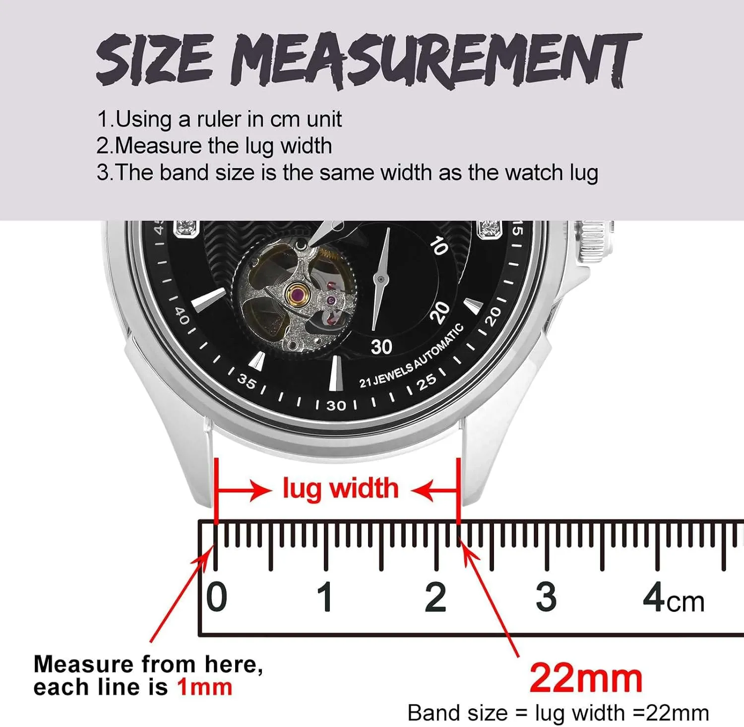 Rally Watch Bands, compress Leather Watch Straps for Men, 18mm, 20mm, 22mm BISONSTRAP 