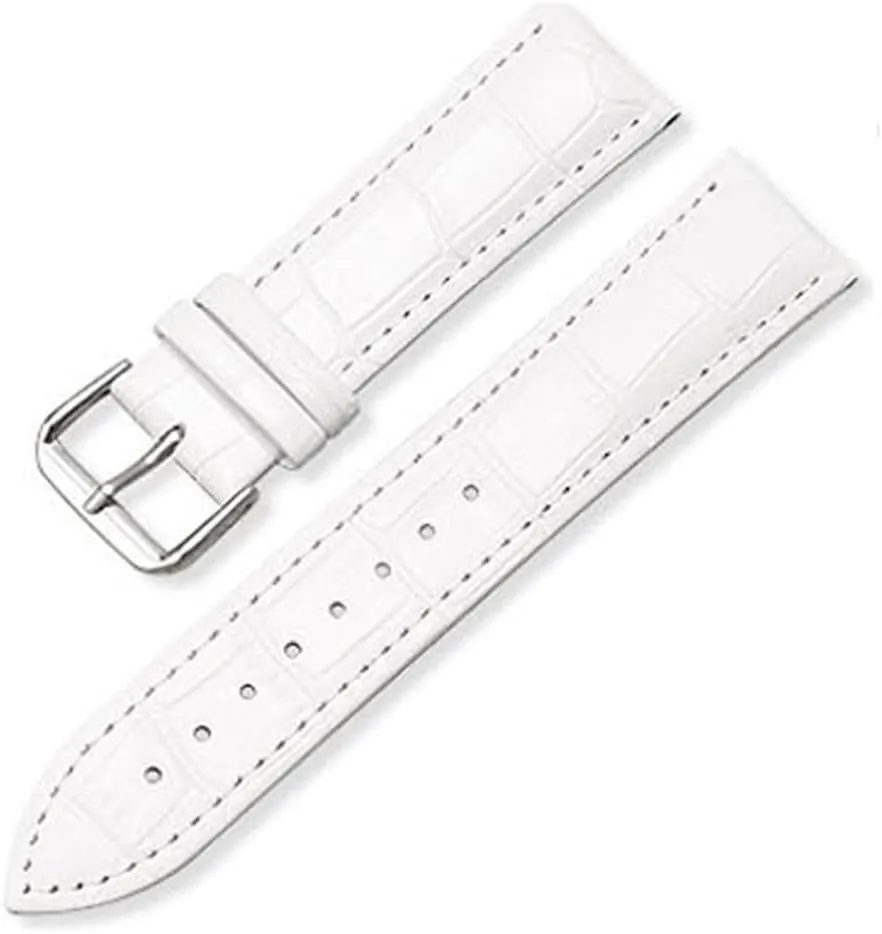 Red White Pink 12-24mm Leather Watch Strap with Bamboo Knot Pattern Replacement Watchband Black mediocre religiously privilege subtractive profile ring Brown Blue 
