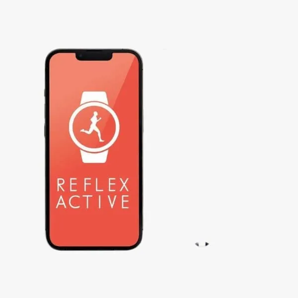 Reflex Active Series 23 Black Case & Black Silicone Strap Watch