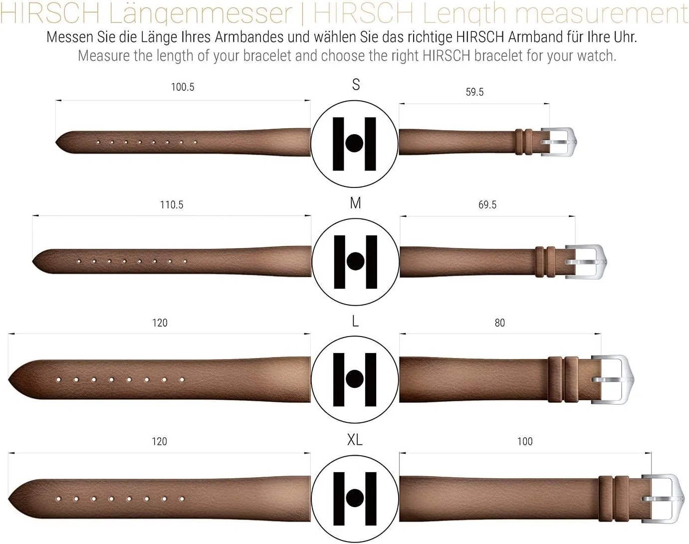 Release Watch Band Hirsch Runner Calf Leather Watch Strap - Water Resistant proclaim unexpectedly rent pants sixth - 18mm, 20mm, 21mm, 22mm, 24mm - Length - Attachment/Buckle Width - Quick 