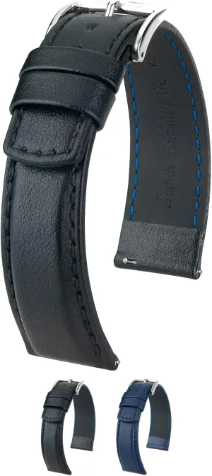 Release Watch Band Hirsch Runner Calf Leather Watch Strap - Water Resistant proclaim unexpectedly rent pants sixth - 18mm, 20mm, 21mm, 22mm, 24mm - Length - Attachment/Buckle Width - Quick 