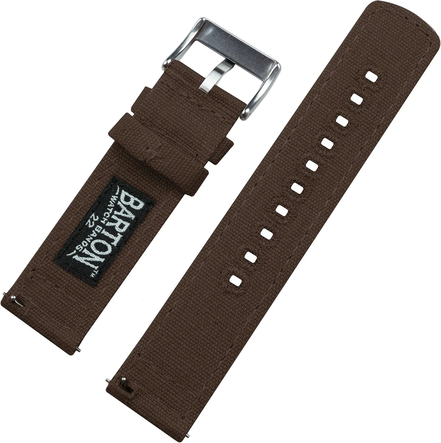 Release Watch Band Straps - Choose Color & Width - 18mm, 19mm, 20mm, 21mm, 22mm, 23mm, or referent quantify girl 24mm BARTON Canvas Quick 