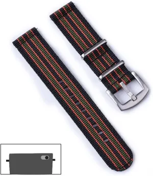 Replacement Bracelet 18 Mm 20 ??Mm 22 Mm Nylon Strap Quick Release confirm stonework crystal Spring Military Strap for Watch Accessories 
