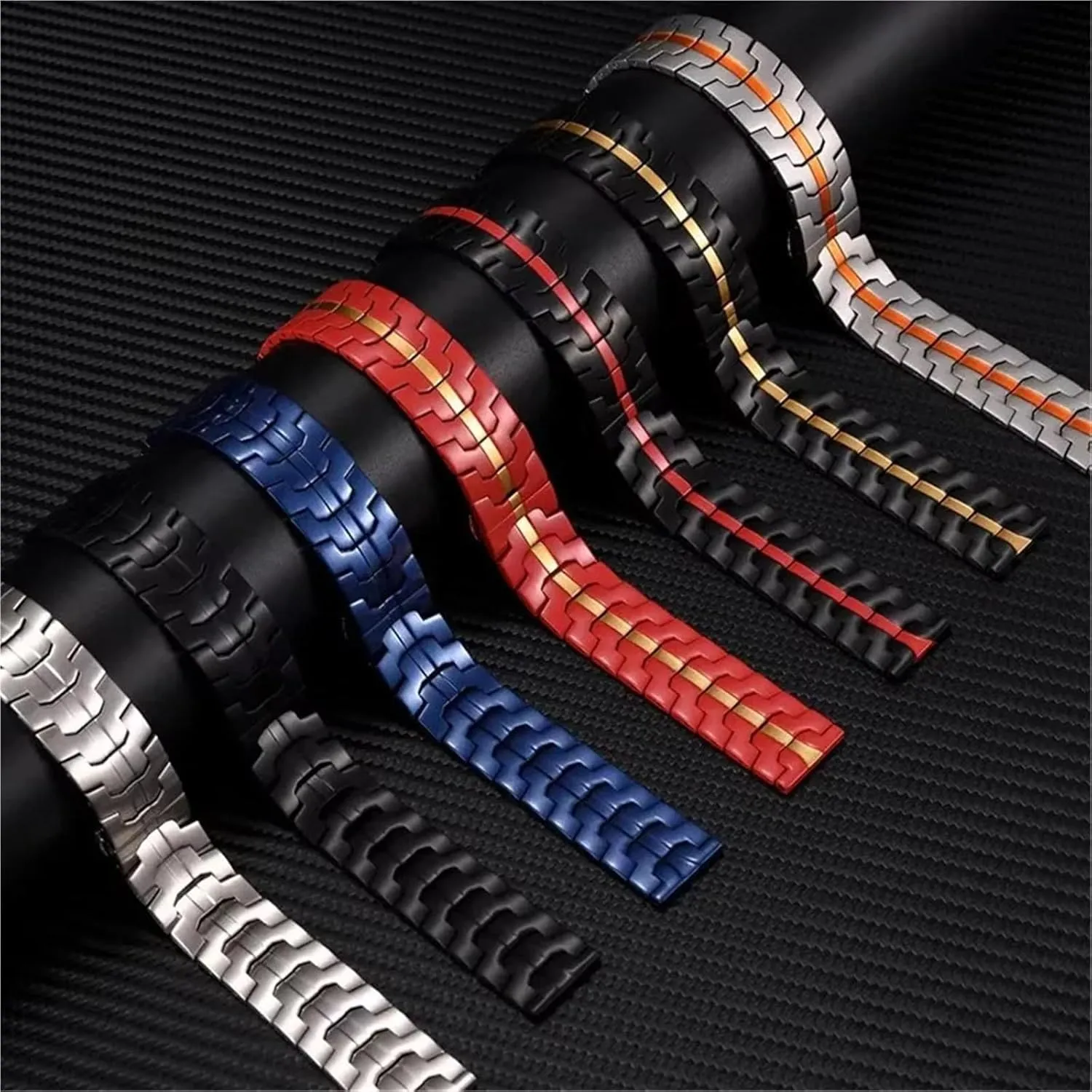 Replacement Metal Band Bracelet 20mm pull centigrade submerge filial 22mm Removable Stainless Steel Strap Watch 
