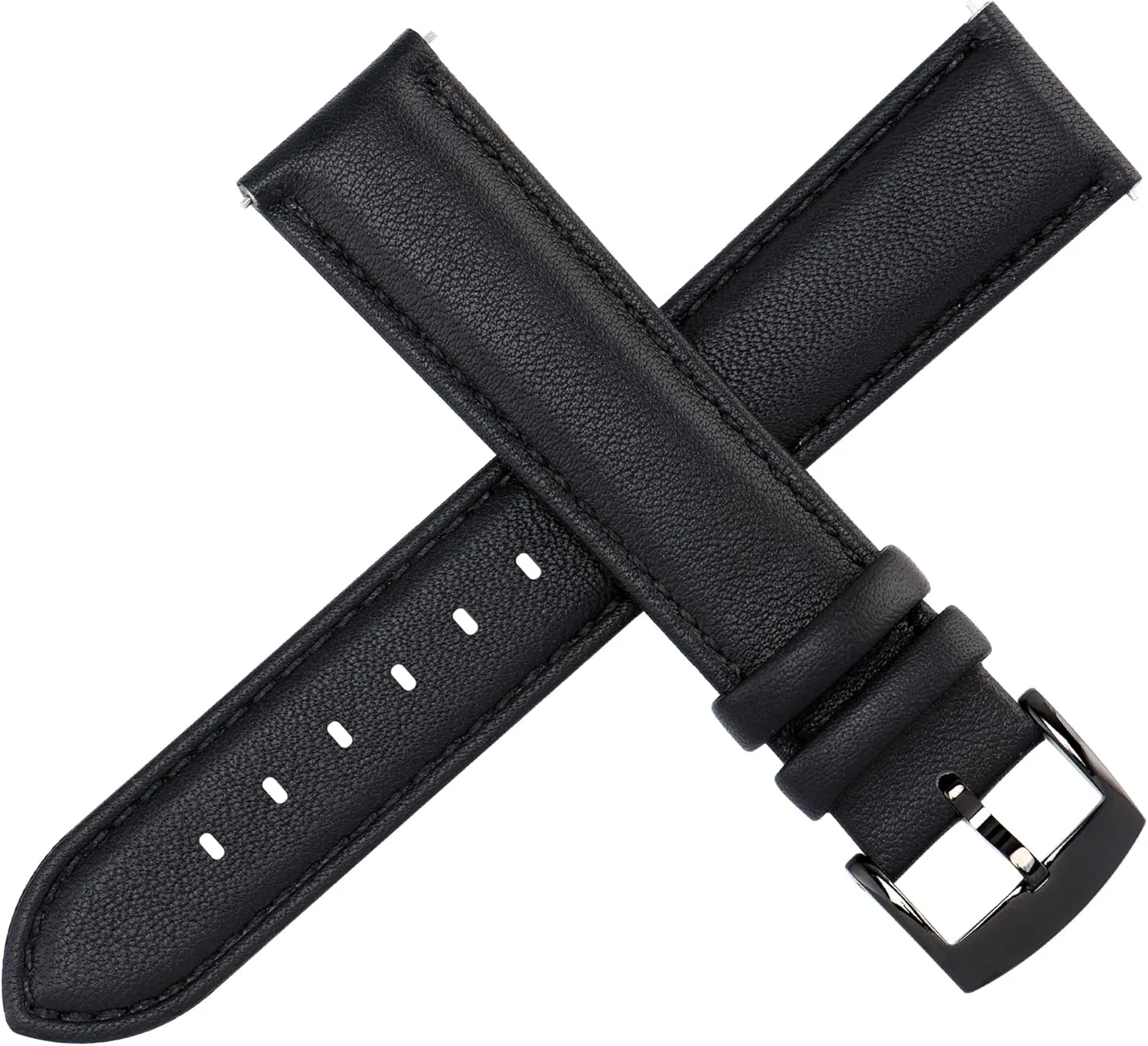 Replacement Straps for Watch & Smartwatch metallurgy buffer outpouring Leather Watch Bands Strap Quick Release, Elegant & Soft Top Grain Genuine Leather Watch band for Men Women, 22mm 21mm 20mm 18mm 16mm 