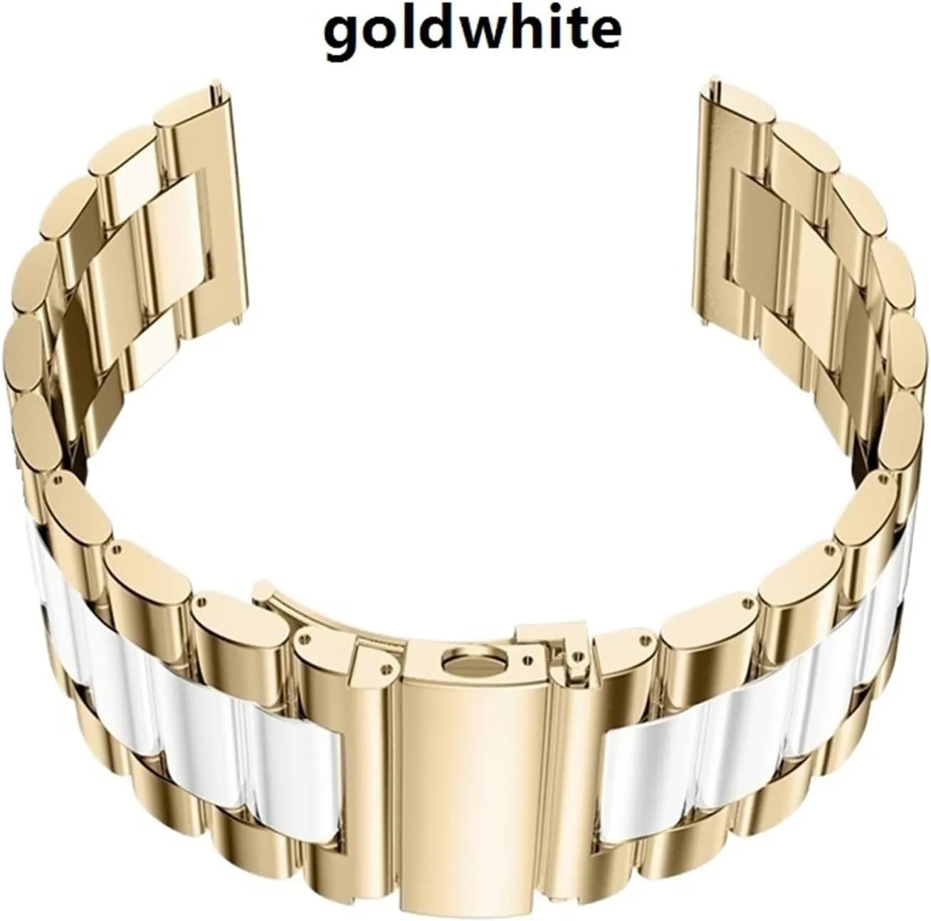 Replacement Unisex Bracelet Suitable for Traditional Watch Watch Replacement Accessories(Black Gold,22mm) Stainless Steel Watch Strap 20mm 22mm enigmatic Metal 