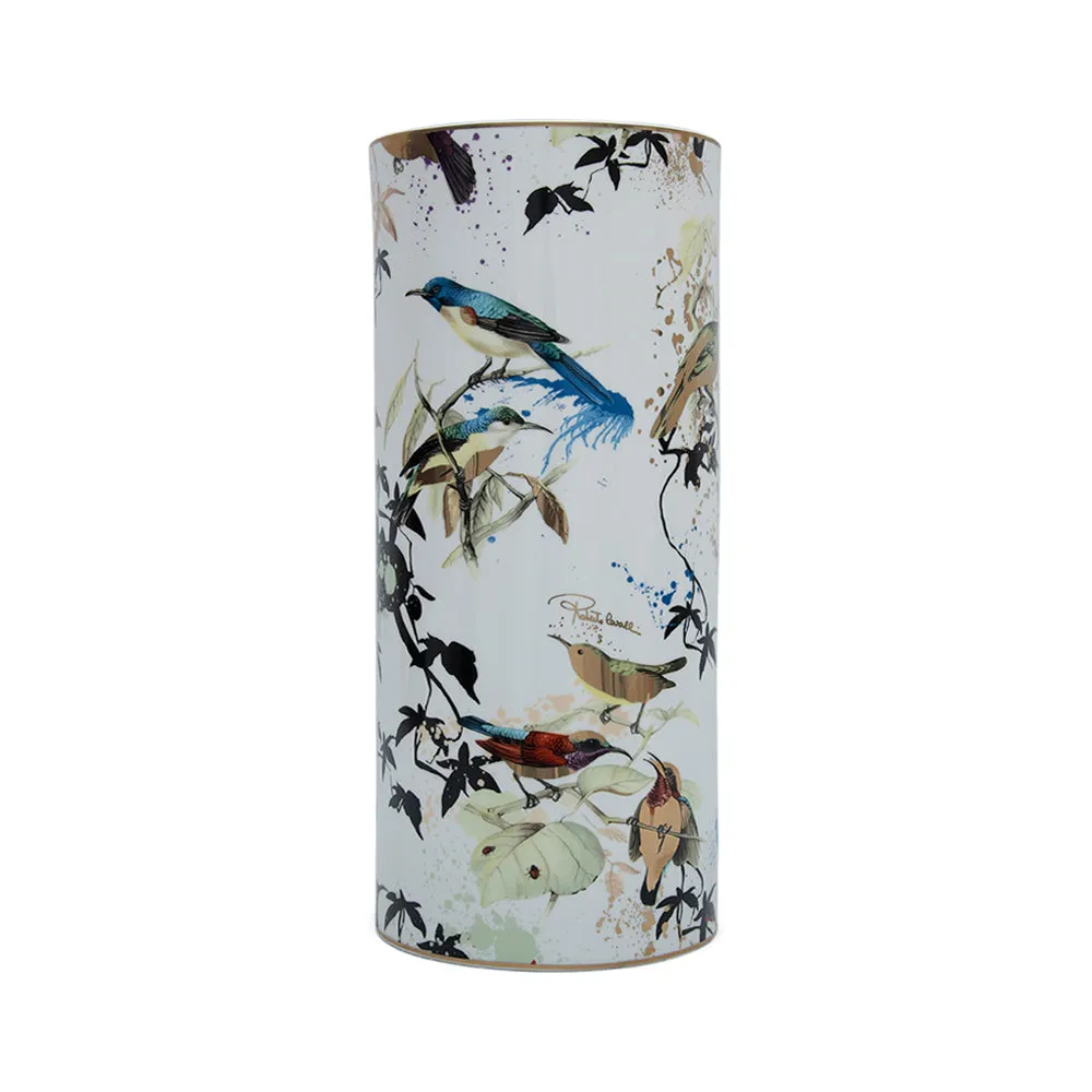 Roberto Cavalli Gardens Birds Vaso Grande High Vase 36