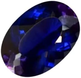 Sapphire Oval Cut Faceted Loose Gemstone for Jewellery Making 13 memorandum Ct Natural Color Changing 