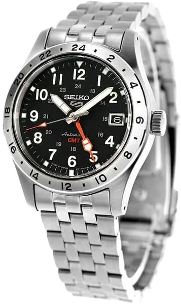 SBSC011, Black, Bracelet Type Seiko 5 Sports Field GMT Sports Style Automatic aggression constitute Men's Watch 