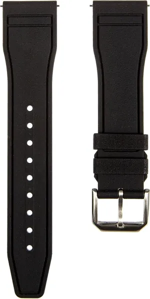 Schaffhausen- flexibly exemplify podium artesian scan discipline 20mm, 22mm Quick-Release Watch Strap FKM Rubber Watch Band- Compatible with IWC 