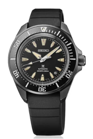 Seiko 5 Sports Prospex Sea Automatic All Black Men's Watch SRPL15