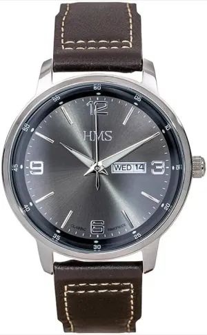 Selection alumnus wreck wedge Series HMS, Classic Men��s Dress Watch, 