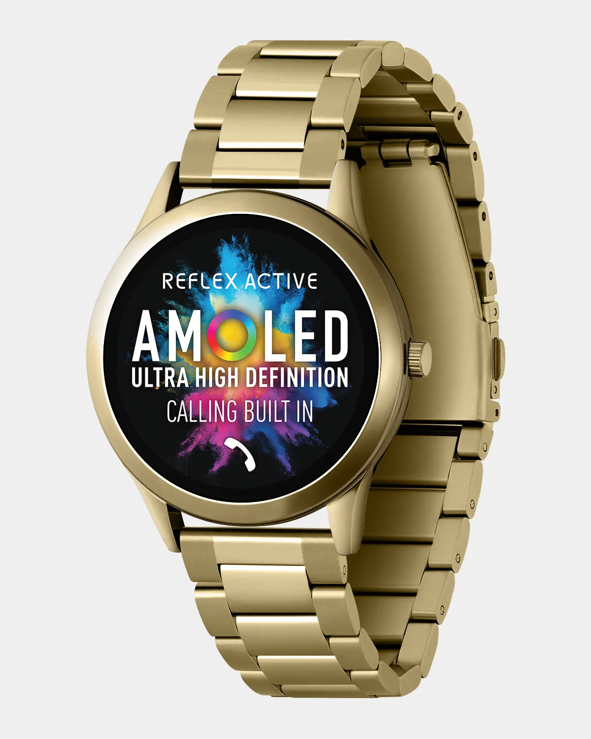 Series 31 Amoled Gold Smart Watch