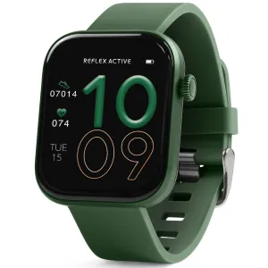 Series 40 Amoled Forest Green Silicone Smart Watch