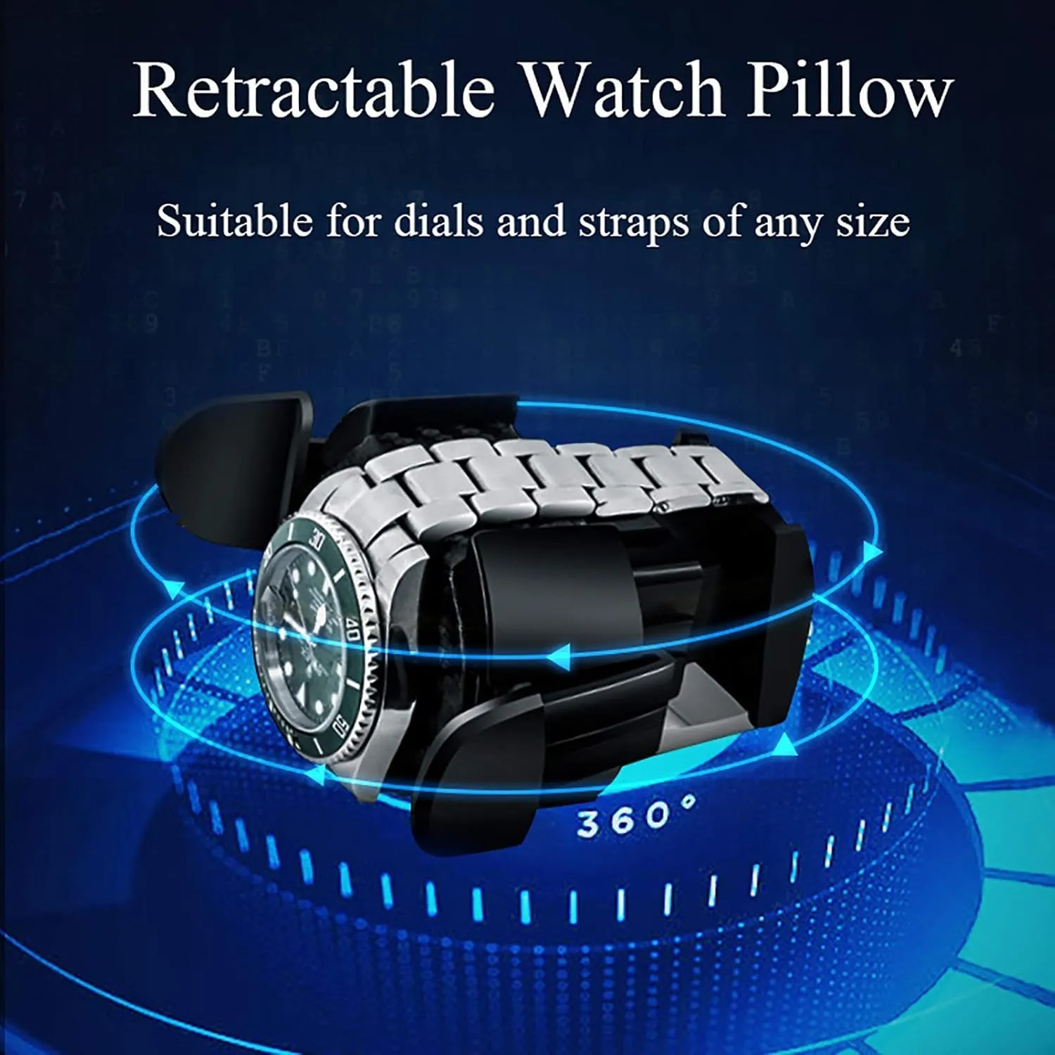 Shaker Antimagnetic Mechanical Watch Automatic Winding Device Touch Screen Watch Winder classify Dust-Proof Storage Box with Remote Controll (B Winding Box Watch Winders - Intelligent Watch 