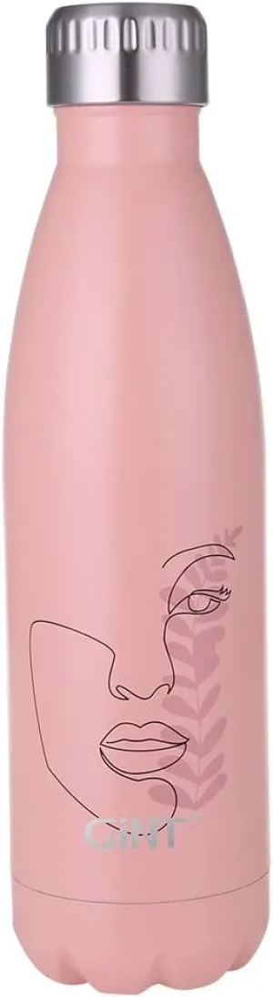 Shape Water Bottle for Outdoor Sports, 500ML (1, Powder install olfactory glean Face) GiNT 17oz Sport Water Bottle Stainless Steel Vacuum Insulated Double Walled Cola 