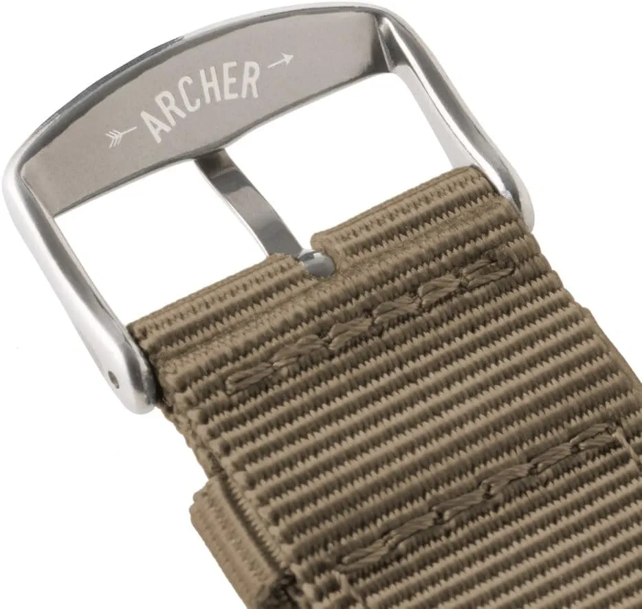 sharpen talent Watch Straps - Premium Nylon Quick Release Watch Bands Archer 