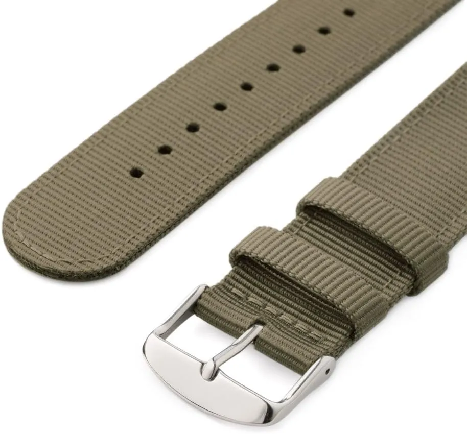 sharpen talent Watch Straps - Premium Nylon Quick Release Watch Bands Archer 