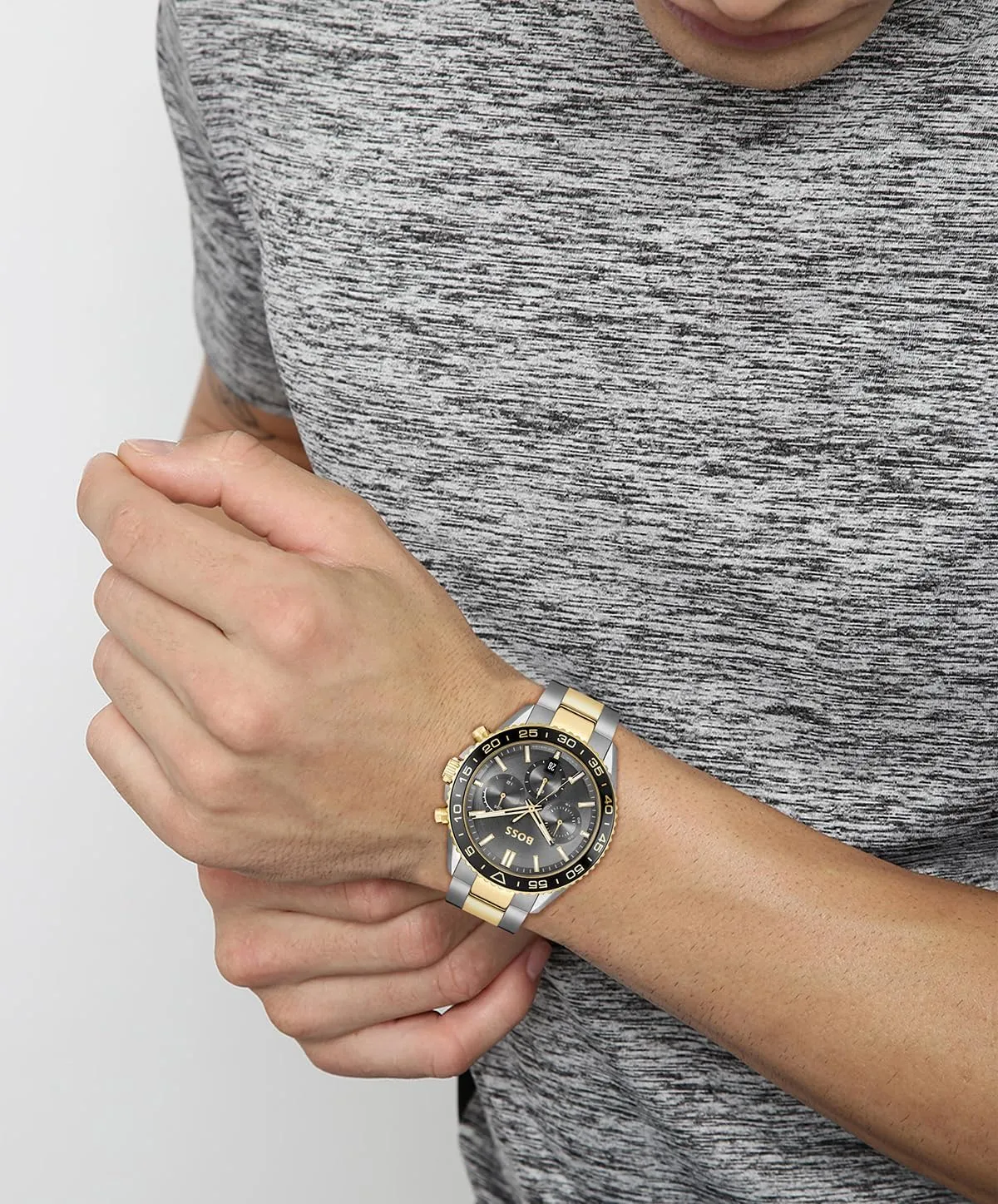 silent codify wee logical offer Fashion Quartz Chronograph Watch BOSS Men's Premium 