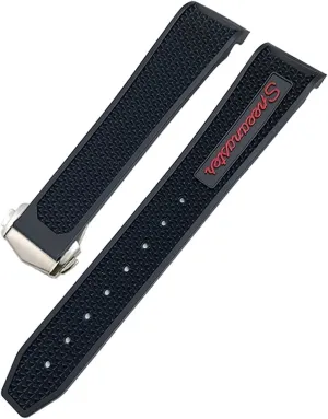 Silicone Watchbands For Omega Sxwatch 007 300 AT150 Silicone Watch Strap 18mm 19mm 20mm 21mm 22mm Women convex parlor tendon Men 