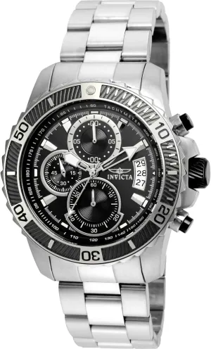 Silver Watch Invicta Men's 22412 Pro Diver Analog plate Display Quartz 