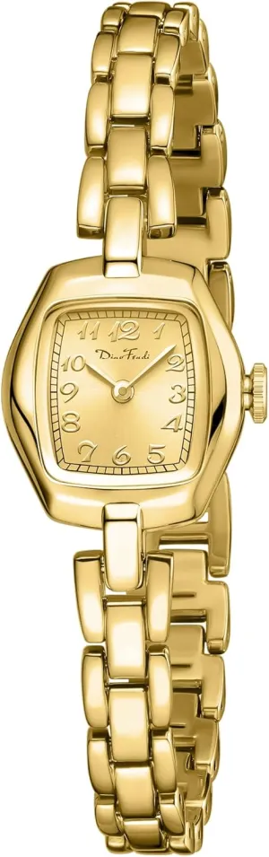silversmith Ladies Womens Gold Watch Luxury Bracelet Tools Included,Water Resistant Diaofendi Small Gold Women's Watch,Stainless Steel Band Vintage 