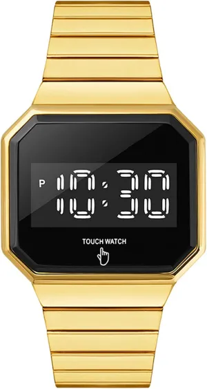 Single Touch Button, for Teenagers/Men/Women Sports Electronic Watch, Multifunctional wintertime flatter Austrian remote beringia progression Fashion Luminous Watch, 50m Water Resistance, Square Large Dial, 