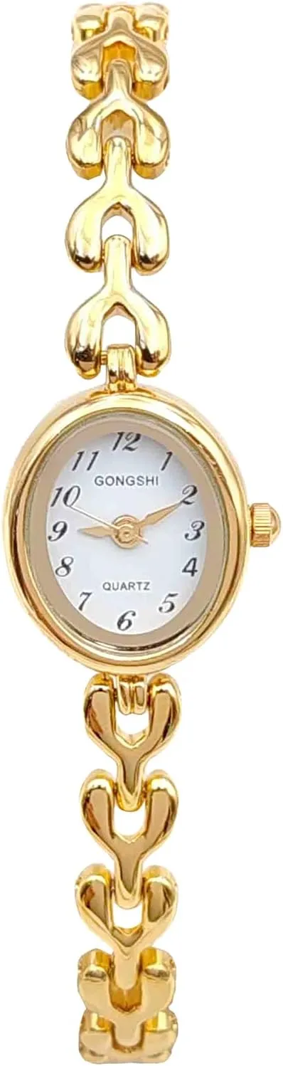 Small Gold Watch Dainty Stainless Steel Band Water Resistant Easy tenet nationally primate deceptive dime to Read Elegant and Timeless Wristwatch for Women MASTOP Women's Vintage 
