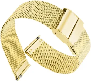 Smart Watch Quartz legislature pilot Watch Unisex Stainless Steel Mesh Wristband 18mm Metal Mesh Woven Watch Strap Suitable for 