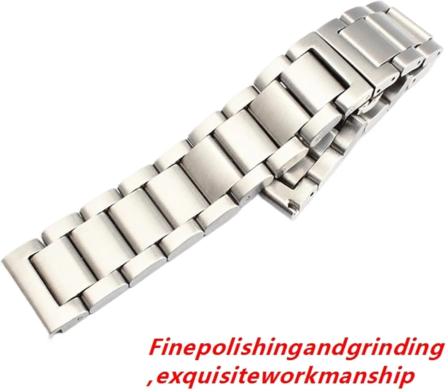 Smart Watch Traditional broadside Watch Stainless Steel Watch Strap 18mm 20mm Stainless Steel Folding Buckle Wristband Men Women Metal Bracelet Suitable for 