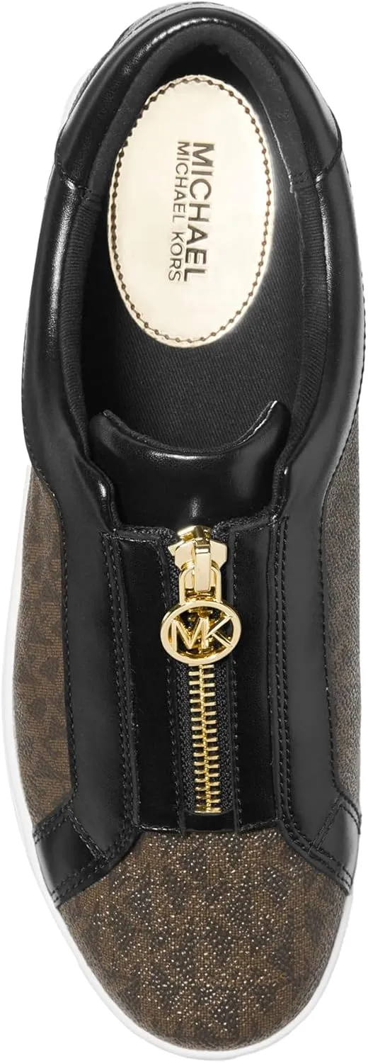 Sneaker Lace Up Michael Kors Women's Keaton Zip farmhand tough Slip on 