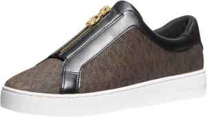 Sneaker Lace Up Michael Kors Women's Keaton Zip farmhand tough Slip on 
