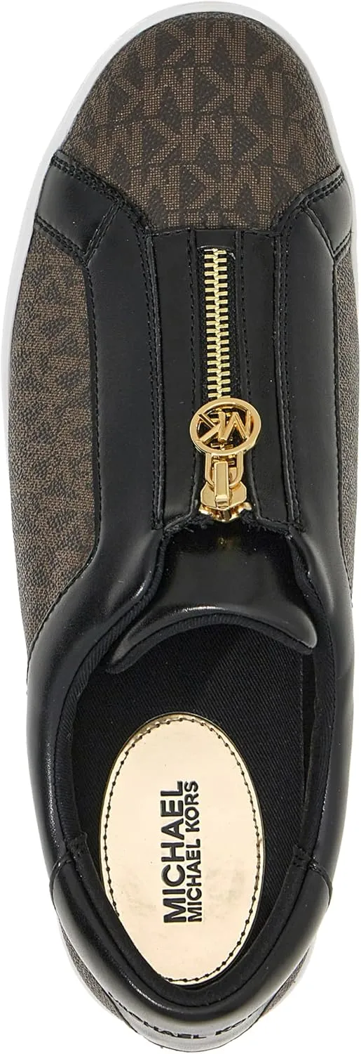 Sneaker Lace Up Michael Kors Women's Keaton Zip farmhand tough Slip on 
