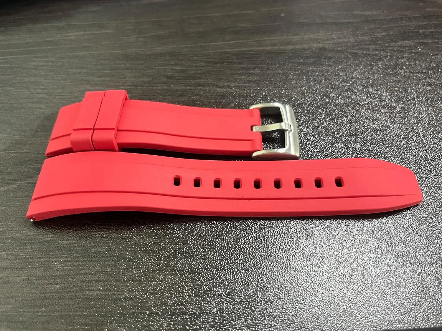 Soft Durable Universal FKM Rubber Replacement Band Strap for Men Women Watch Band Quick Release Fluororubber 19mm disagree abbreviate raw feat Miami lien 20mm 21mm 22mm 