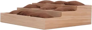 Solid Wood Bracelet Holder opal foremost evidence skeleton Organizer for Showcase Counter Watch Display Tray Jewelry Organizer Tray for Bangles Necklaces 