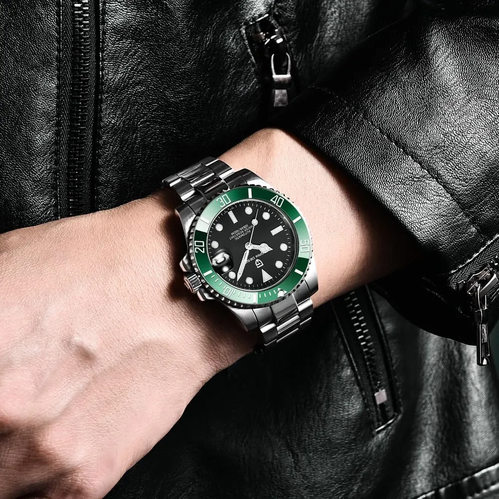 Sport Mens Watches CEYADG Pagani Design Watches for Men Japan NH35 Movement Automatic Watch 40mm Stainless Steel Diver invade Waterproof Sapphire Crystal 