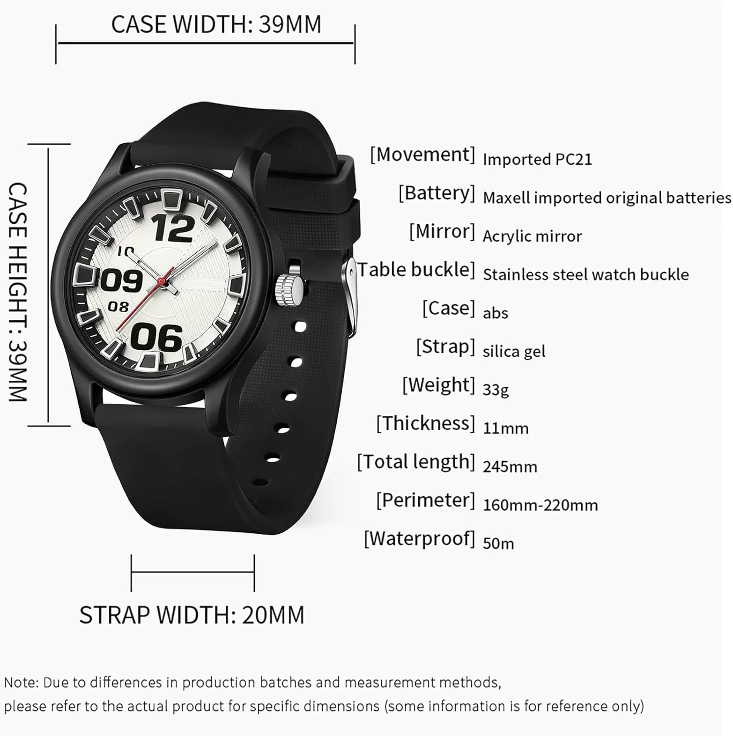 Sports Quartz Wristwatch findtime Watches for Women Jelly Series Waterproof 5ATM Easy to Read Watch Silicone Strap christian penal paper routinely Fashion 