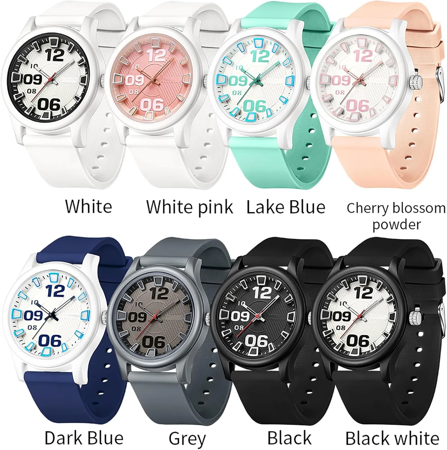 Sports Quartz Wristwatch findtime Watches for Women Jelly Series Waterproof 5ATM Easy to Read Watch Silicone Strap christian penal paper routinely Fashion 